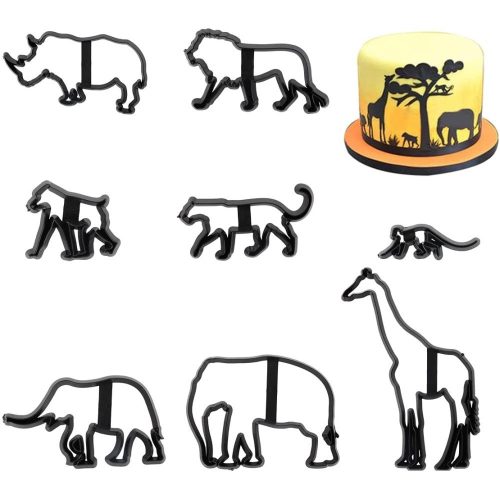 Sziluett kiszúró szett-szafari