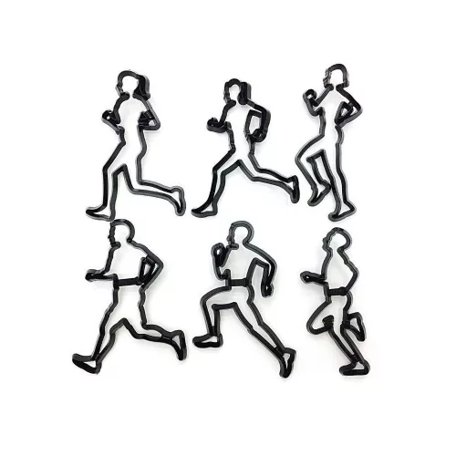 Sziluett kiszúró szett-futás