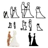 Sziluett kiszúró szett-esküvő
