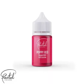   Fractal SuperiOil olaj alapú ételfesték, Pipacs (Poppy Red), 30g