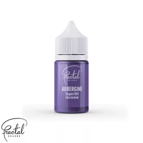   Fractal SuperiOil olaj alapú ételfesték, Padlizsán (Aubergine), 30g