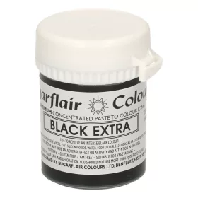 Sugarflair Max koncentrált paszta, extra fekete, 42g