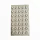 Mini kör alakú korong apró mélyedéssel szilikon forma, 35 db-os, 19×30 cm