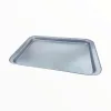Tepsi, fém, 42,5×28,5 cm