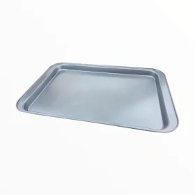 Tepsi, fém, 42,5×28,5 cm