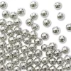 PME szórógyöngy, ezüst, 6 mm, 25g