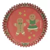 FunCakes muffin papír, Mézeskalács mintás, 48 db
