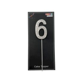 Swarovski szám tortadísz - 6