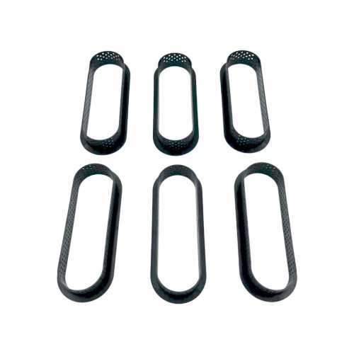 Mini tarte forma, ovális, 6db-os