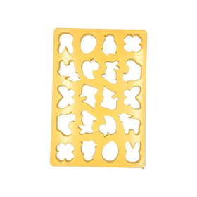   Tészta kiszúró rács, húsvéti aprósütemény, műanyag, 24×33 cm