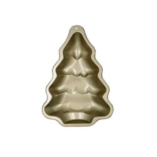 Karácsonyfa sütőforma, fém