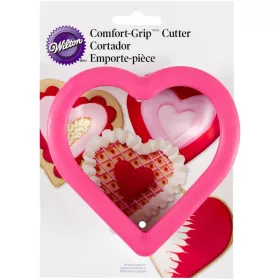 Wilton kiszúró, szív, 10×10 cm