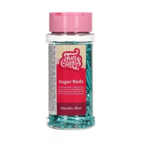 FunCakes metál cukorrúd, kék, 70g