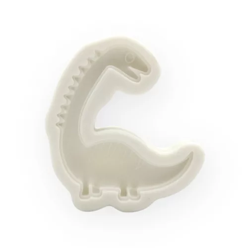 Brontosaurus dino fondant forma, szilikon, 8×6,9 cm
