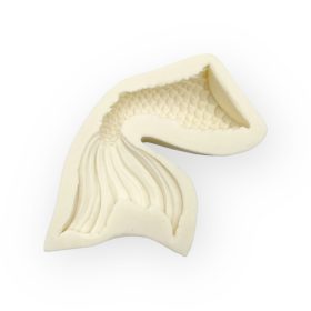 Sellőuszony fondant forma, szilikon, 6,5×4,2 cm - III.