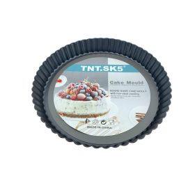 Kivehető aljú piteforma, alumínium, 26 cm