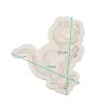 Dino fondant forma, szilikon, 7×8 cm