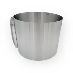 Állítható tortakarika, rozsdamentes acél, 14 cm