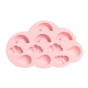 Felhő alakú forma, szilikon