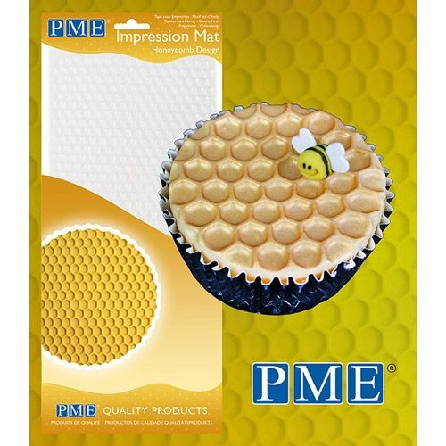 PME mintázó lap, méhsejt, 15×30,5 cm