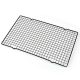 Hűtőrács, téglalap, tapadásmentes,40×25 cm