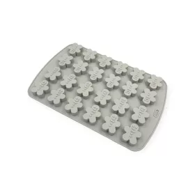   Mini mézeskalács készítő forma, szilikon, 32×20,5 cm, 24db