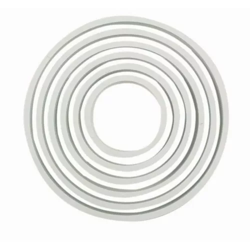 Kör alakú kiszúró szett, műanyag, 6db