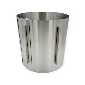 Állítható tortakarika, rozsdamentes acél, 20 cm