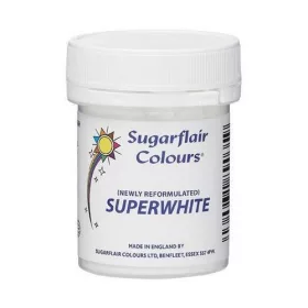 Sugarflair cukormáz fehérítő por, fehér, 20g