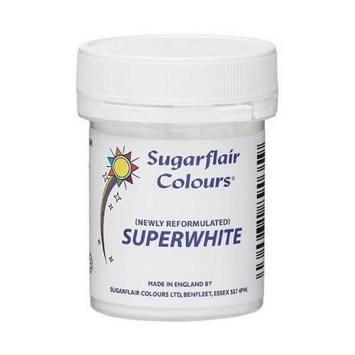 Sugarflair cukormáz fehérítő por, fehér, 20g