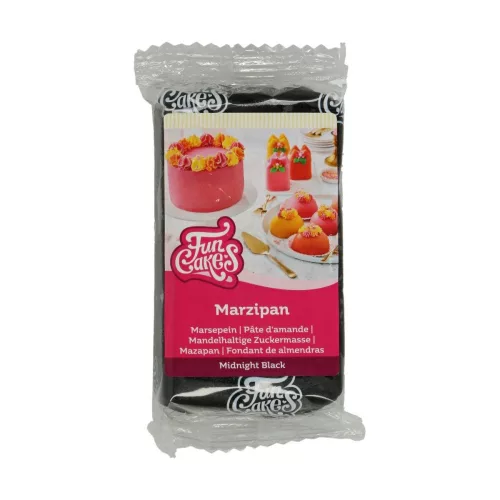 Funcakes marcipán, éjfekete, 250g