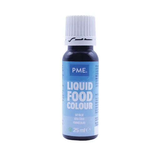 PME ételfesték folyadék, égkék, 25g