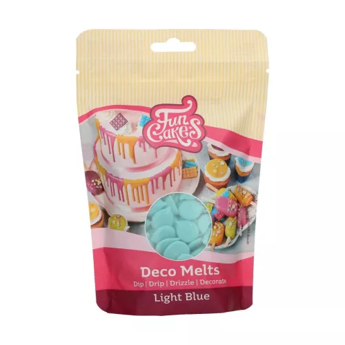 FunCakes Deco Melt, világoskék, 250 g 