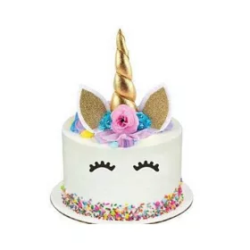 Unikornis tortadísz
