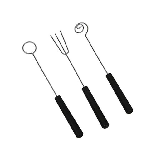 Bonbon villa szett, fém műanyag nyéllel, 3 db