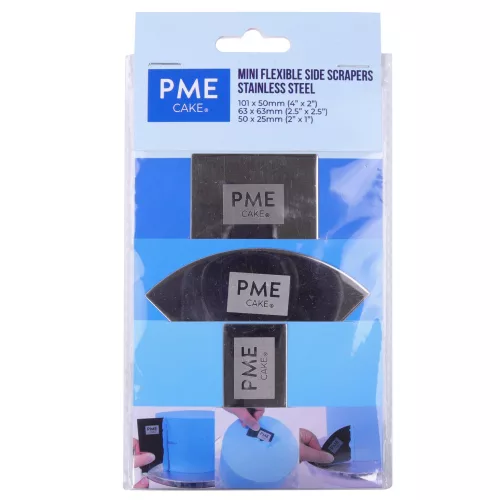 PME mini tortasimitó szett, rozsdamentes acél, 3 db