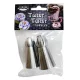 JEM cupcake díszítőcső szett, Twist 3, rozsdamentes acél, 2 db