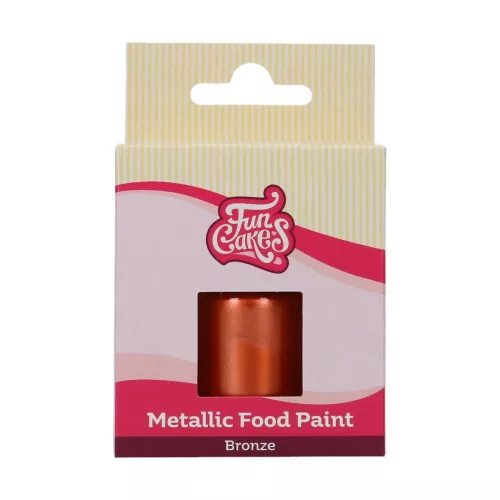 FunCakes metál ételfesték, bronz, 30 ml