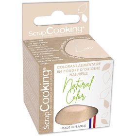   Scrapcooking természetes por ételfesték, pasztell fáradt rózsaszín, 10g 