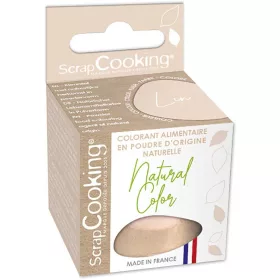 Scrapcooking természetes por ételfesték, pasztell fáradt rózsaszín, 10g