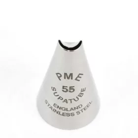 PME díszítőcső, rozsdamentes acél, 55
