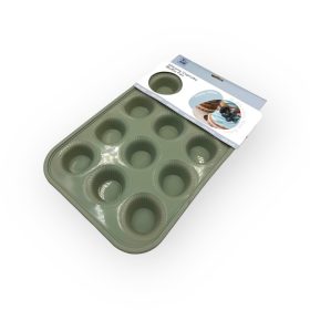 Muffin sütőforma, 12 db-os, 32,5×22×2,7cm