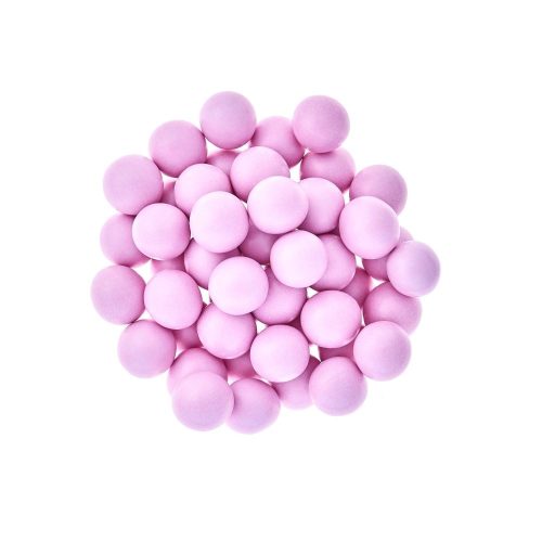 Óriás ropogós cukorgolyó, gyöngyház rózsaszín, 150 g
