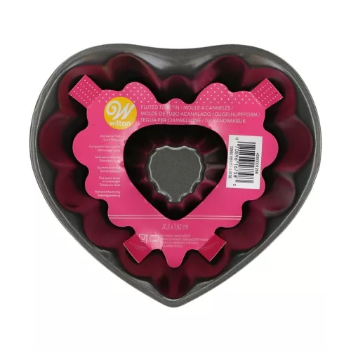 Wilton kuglóf forma, szív, 20 cm