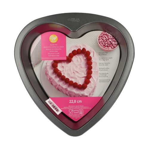 Wilton sütőforma, szív, 22 cm