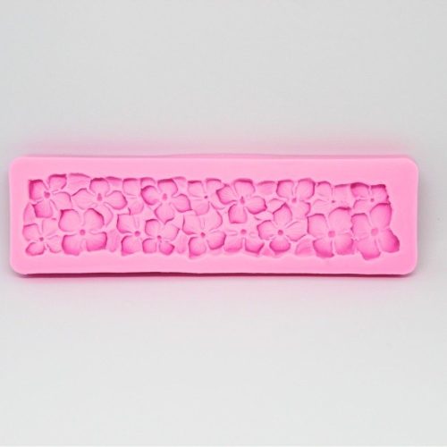 Hortenzia fondant forma, szilikon, 17,5×5 cm