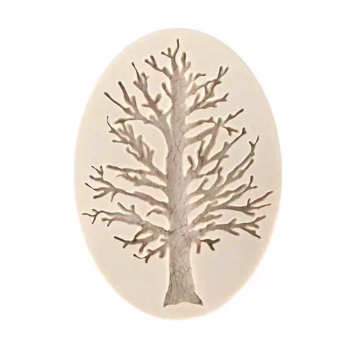 Fa fondant forma, szilikon, 8,2×5,7 cm