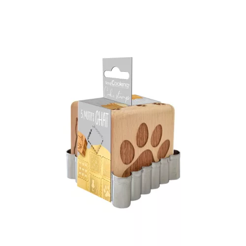 Scrapcooking kekszkészítő kocka nyomdával, Kedvencek