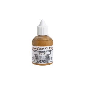 Sugarflair airbrush festék, arany, 60ml