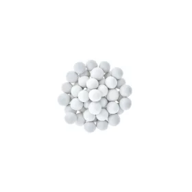 Óriás ropogós cukorgolyó, gyöngyház fehér, 150 g 